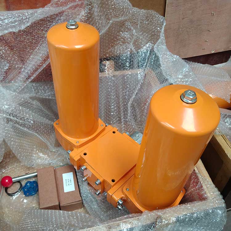 華豫供應KF-200A*80D/M油液除雜雙筒油過濾器